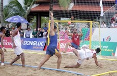 Beach handball: le Vietnam bat les Philippines aux SEA Games 31
