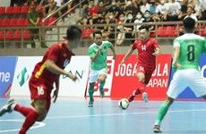SEA Games 31 - Futsal : match nul entre Vietnam et Indonésie