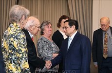 Le Premier ministre Pham Minh Chinh rencontre des amis américains