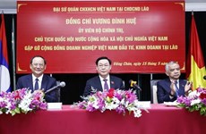 Les entreprises sont invitées à aider à faire des percées au liens économiques Vietnam-Laos