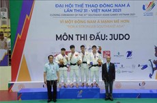 SEA Games 31 : les judokas vietnamiens ont brillé sur les tatamis