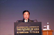 Le vice-PM Pham Binh Minh à la 27e conférence internationale sur l’avenir de l’Asie