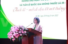 La Journée mondiale sans tabac célébrée à Hanoi