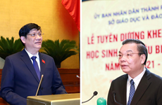 Le président du Comité populaire de Hanoi et le ministre de la Santé expulsés du Parti