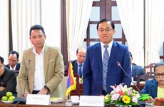 Thua Thien-Hue reçoit une délégation de la province lao de Sékong