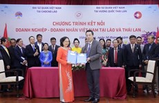 Un forum à Vientiane relie les entrepreneurs vietnamiens au Laos et en Thaïlande