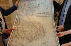 Le Vietnam offre la Carte géographique du grand An Nam à la Maison d'histoire européenne