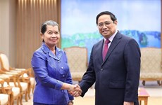 Le Premier ministre Pham Minh Chinh reçoit la vice-Première ministre cambodgienne