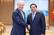 Le Premier ministre Pham Minh Chinh reçoit le Directeur général des opérations de la BM