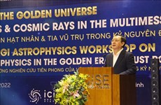 Ouverture de deux conférences scientifiques internationales sur l'astrophysique