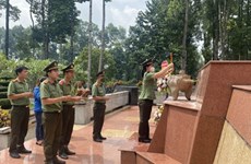 Hô Chi Minh-Ville: La police organise de nombreuses activités en l’honneur du 27 juillet 
