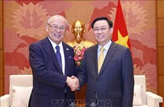 Le président de l’AN reçoit le conseiller spécial de l’Alliance des députés d’amitié Japon-Vietnam