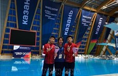 Les nageurs vietnamiens remportent trois médailles aux Jeux d'amitié en Russie