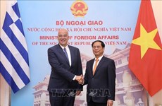 Vietnam-Grèce : entretien entre les deux ministres des AE