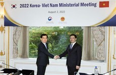 Séoul et Hanoi songent à coopérer sur le transfert de technologie et l'exploitation des minerais