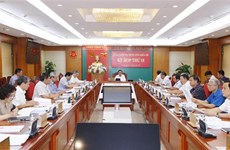 La Commission de contrôle du Comité central du Parti tient sa 18e session 