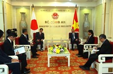 Le ministre de la Sécurité publique Tô Lâm reçoit l'ancien ambassadeur spécial Vietnam-Japon 