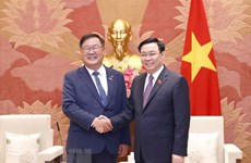 Le président de l’AN reçoit le président du groupe parlementaire d’amitié R. de Corée-Vietnam