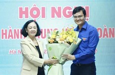 Le nouveau Premier secrétaire du CC de l'Union de la jeunesse communiste Ho Chi Minh