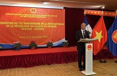 L'Ambassade du Vietnam en France célèbre le 77e anniversaire de la Fête Nationale