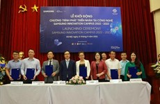 Samsung lance la nouvelle promotion du campus d’innovation à Hanoi