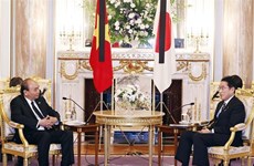 Le président vietnamien s’entretient avec le Premier ministre japonais à Tokyo