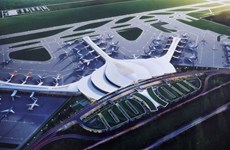 Le président de l’AN contrôle le chantier de l’aéroport  international de Long Thành