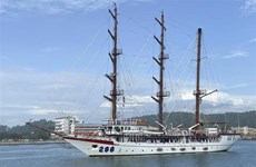 Le voilier 286-Le Quy Don termine sa visite en Malaisie