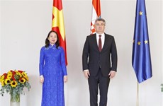 La vice-présidente Vo Thi Anh Xuan rencontre le président croate