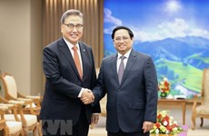 Le PM reçoit le ministre sud-coréen des Affaires étrangères