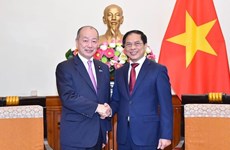 Le chef de la diplomatie reçoit un vice-ministre japonais des Affaires étrangères