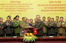 Les ministères vietnamien et lao de la Sécurité publique renforcent leur coopération