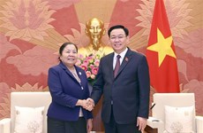 Le président de l’Assemblée nationale reçoit une délégation lao