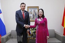 Sommet de la Francophonie : la vice-présidente Vo Thi Anh Xuân rencontre des dirigeants des pays