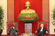 Le leader du PCV reçoit le président ougandais