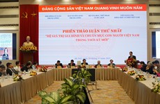Ouverture d’une conférence nationale sur les systèmes de valeurs vietnamiennes