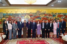 Hai Phong : Le secrétaire du Comité municipal du Parti reçoit une délégation mexicaine