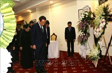 Hô Chi Minh-Ville rend hommage à l’ancien secrétaire général chinois Jiang Zemin