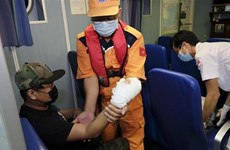 Un marin étranger blessé est hospitalisé à Nha Trang
