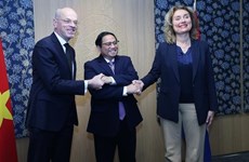 Le PM Pham Minh Chinh rencontre des dirigeants de l'organe législatif néerlandais