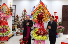 L’archevêché de Huê comblé de voeux pour Noël 2023