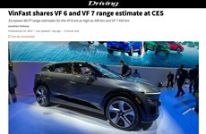 Automobile: des médias internationaux font de nombreux compliments sur VinFast VF 6 et VF 7