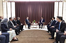 Le PM reçoit le ministre des Finances et de l’Économie de Brunei