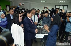 Le Premier ministre Pham Minh Chinh se rend à l’Université de Brunei Darussalam