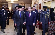Le Premier ministre vietnamien s’entretient avec le sultan du Brunei