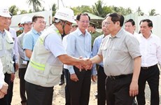 Le PM Pham Minh Chinh travaille dans la province de Bên Tre
