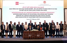 Promouvoir la coopération dans l'enseignement et la formation professionnels Vietnam-Royaume-Uni