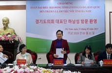 Ha Nam renforce la coopération avec la province sud-coréenne de Gyeonggi-do