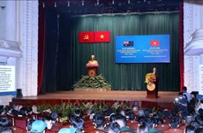 Ho Chi Minh-Ville fête les 50 ans de l'établissement des relations diplomatiques Vietnam-Australie 