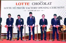 Inauguration de la 2e usine Lotte à Binh Duong